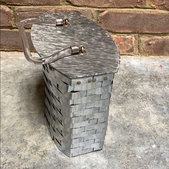 Dorset Rex Fifth Avenue Vintage Woven Metal Bag - Picture 8 of 15